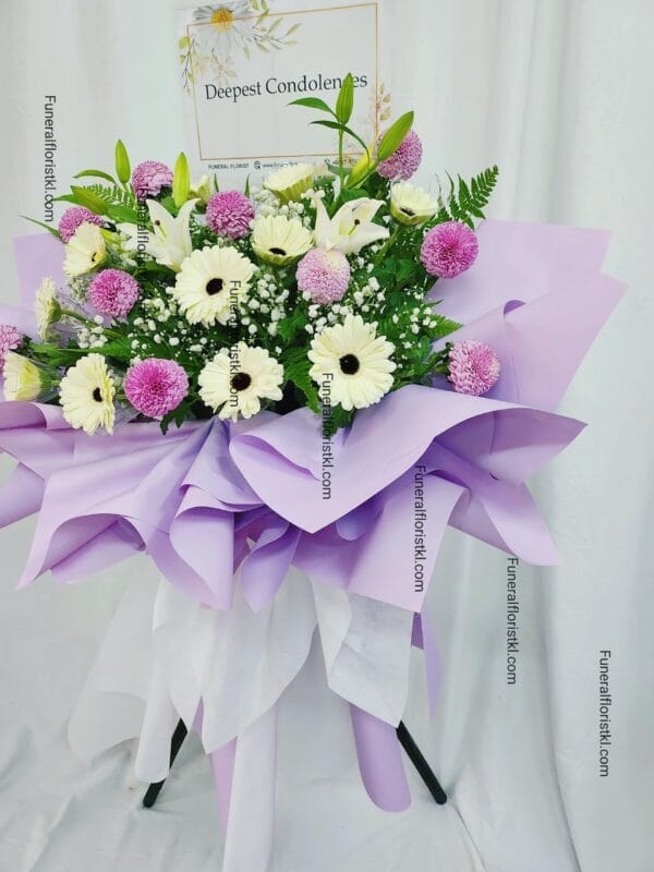 Condolence Flower 8206 - Image 4